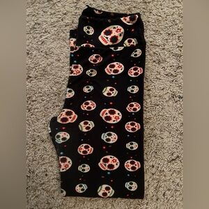 RARE Lularoe Sugar Skull Legging
